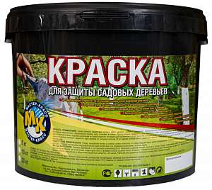 Краска «Для защиты садовых деревьев» 3 кг