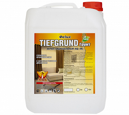 «Tiefgrund» ФеLux - грунт глубокого проникновения 5 л